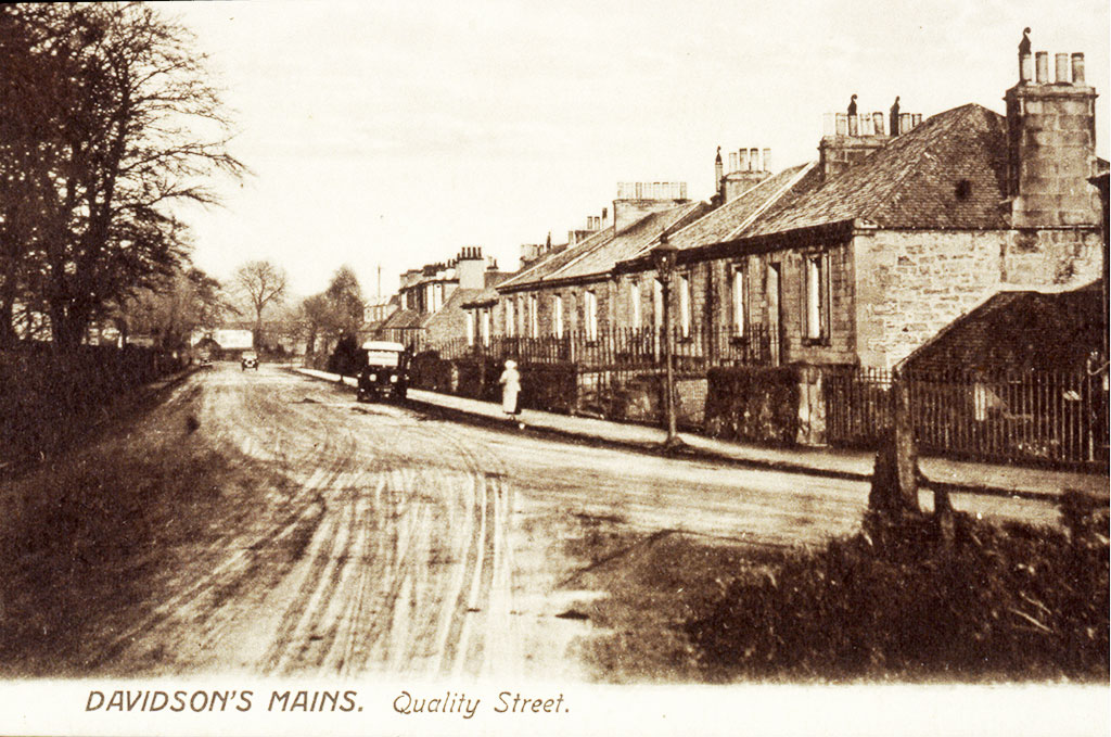 Davidson's Mains, Quality Street  -  Around 1910?
