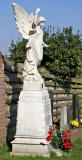 Eastern Cemetery  -  Angel Monument near the entrance to the cemetery