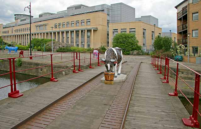 Edinburgh Cow Parade  -  2006  -  Leith Docks