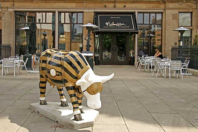 Edinburgh Cow Parade  -  2006  -  The Malmaison Hotel, Leith