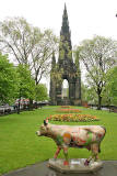 Edinburgh Cow Parade  -  2006  -  The Scott Monument