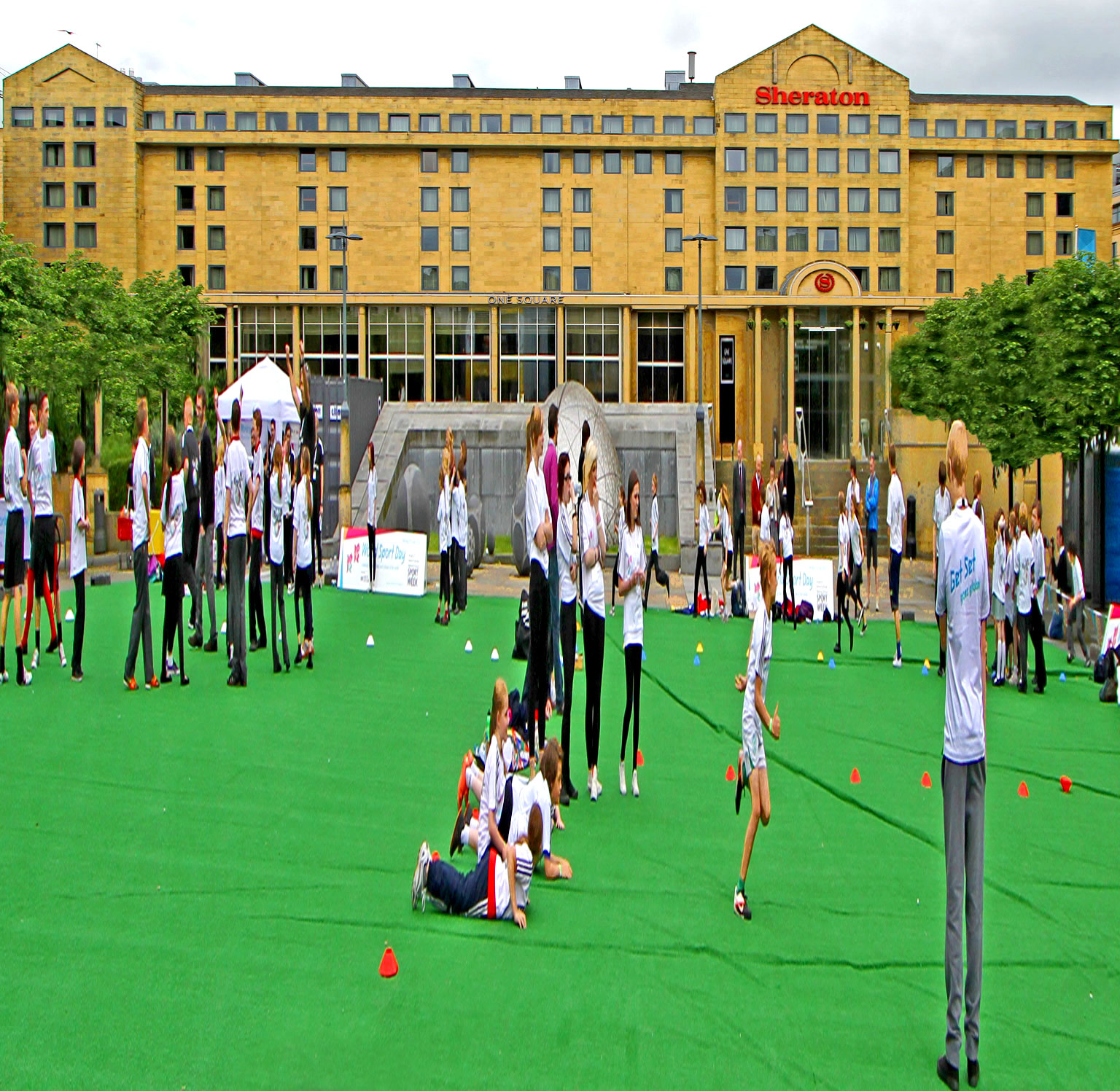World Sports Day at Festival Square  -  25 June 2012