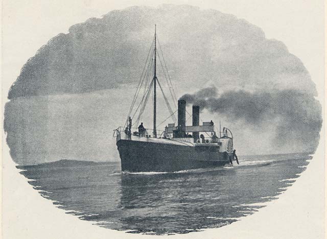 The Granton-Burntisland Ferry, The "Willie Muir"  -  photographed by Andrew Young