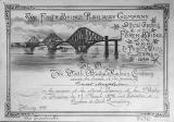 Invitation to the Official Opening of the Forth Bridge  -  4 March 1890