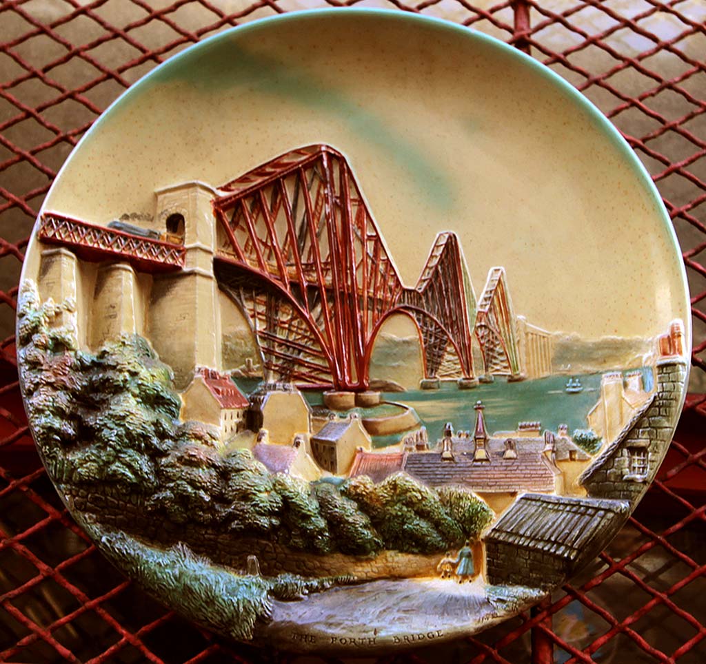 The Forth Bridge  -  Souvenirs  -  Bossons Plaque