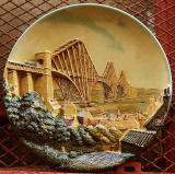 The Forth Bridge  -  Souvenirs  -  Bossons Plaque