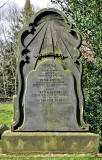 Peter Devine's Headstone in Dalry Cemetery