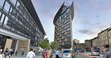 Edinburgh Haymarket   --  Proposed development by Tiger Developments,including a new  InterContinental Hotel
