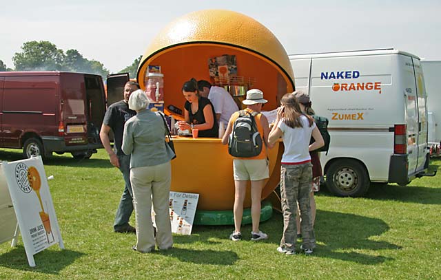 Ice Cream Van at the East Gate of Inverleith Park during 'Treefest Scotland', 2006