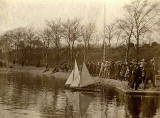 Sailing Model Yachts on Inverleith Park Pond, around 1926