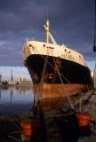 Leith Docks  -  The ship, 'Ascanius'