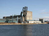 Leith Docks  -  Edinburgh Dock  -  Grain Warehouse and Elevators