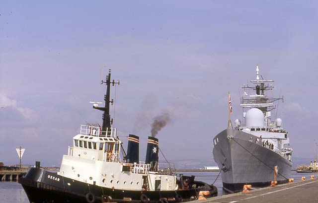 Leith Docks  -  1994  -  HMS Edinburgh