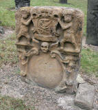 Gravestone in North Leith Graveyard  -  Unidentified gravestone