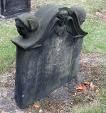 Gravestone in North Leith Graveyard  -  James Home, died 1758