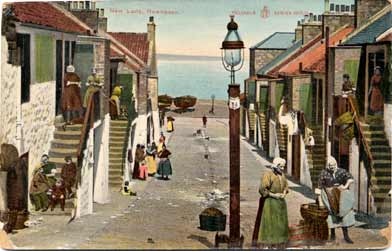 Newhaven New Street  -  Post card by WR & S  -  Reliable series