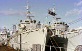 HMS Lochinvar at Port Edgar  -  around 1962