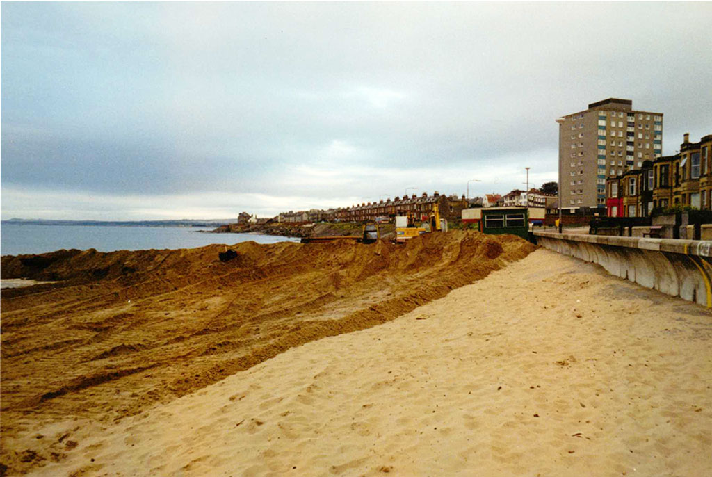 Portobello Beach Replenishment, 1988