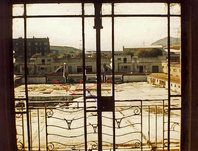 View to the SW from Portobello Open Air Pool, now closed - 1985