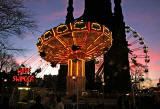 Edinburgh, Christmas 2005  -  The Flying Carousel in East Princes Street Gardens