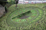 Winter Floral Clock in West Princes Street Gardens  -  January 8, 2007