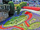Princes Street Gardens  -  Floral Clock, 2003
