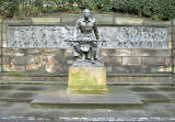 Scottish American War Memorial in East Princes Street Gardens