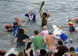 The Loony Dook  -  A dip in the Firth of  Forth at South Queensferry on New Year's Day, 2006