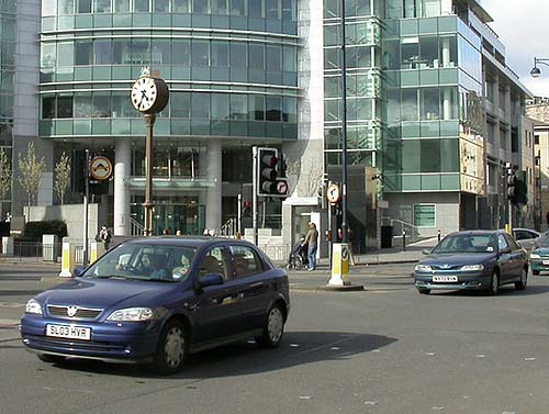 Tollcross Cross Roads and Tollcross Clock