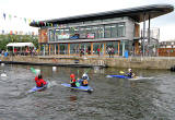 Canal Festival and 4th Annual Raft Race  -  Union Canal, Edinburgh, June 26, 2010