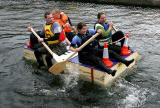 Raft Race on the Union Canal - June 28, 2008