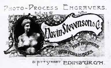 Advertisement  -  David Stevenson & Co