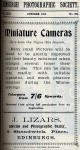 Lizars Advert  -  October 1912