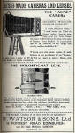 W Watson & Sons Advert  -  Novemebr 1911