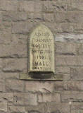 Plaque on the wall of the PIN Hall, Gilmerton