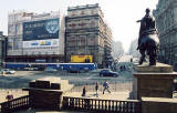 The GPO and North Bridge  -  View from the steps of Register House  -  April 2003