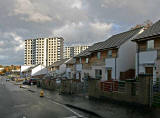 Gracemount High Rise  Flats, SE Edinburgh  -  October 24, 2009 - One day before Demolition