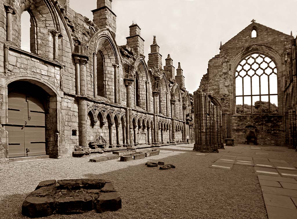 Holyrood Abbey  -  June 2010