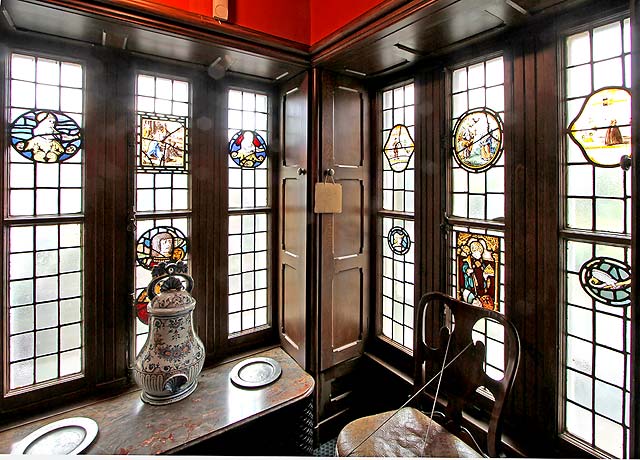 Lauriston Castle - Library Corridor Window - October 2011