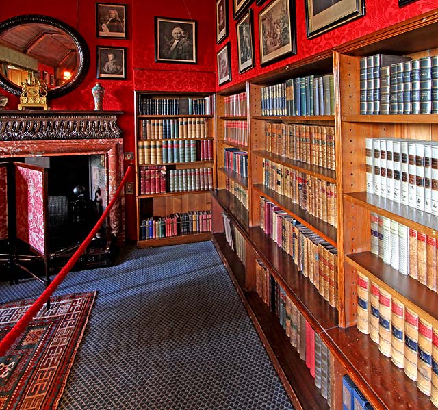 Lauriston Castle - Library - October 2011