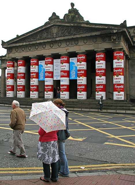 Andy Warhol Exhibition at the National Gallery of Scotland, The Mound, Edinburgh  -  September 2007