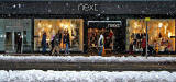Princes Street Shops -  Next - Snow storm, November, 2010