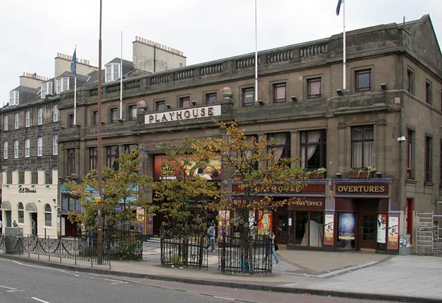 The Playhouse Theatre, Greenside Place, close to the top of Leith Walk