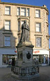 Statue to Queen Victoria at the Foot of Leith Walk