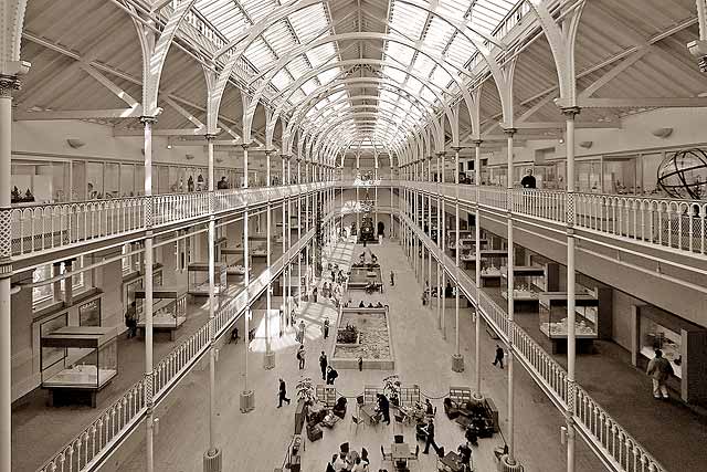 Inside the Royal  Museum, Chamber Street, Edinburgh  -  2008