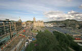 View from the Scott Monument, looking east  -  August 2009