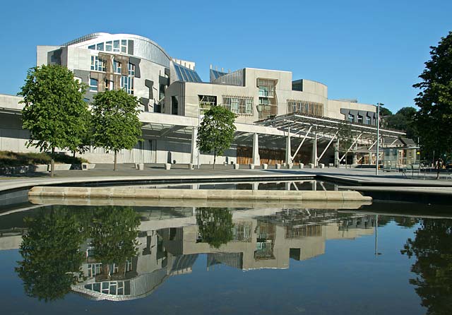The Scottish Parliament Building  -  June 2006