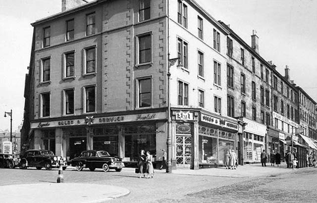 SMT Sales & Service Dealership, on the corner of Lothian Road and Grindlay Street, Edinburgh