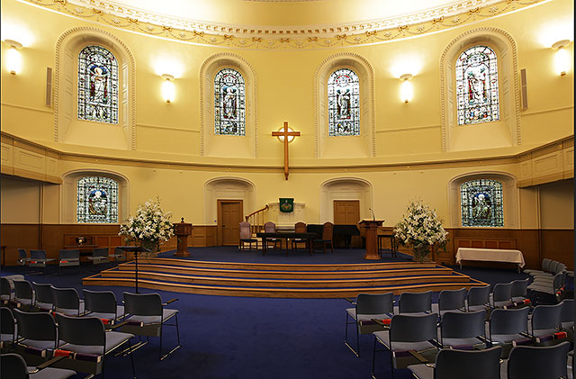 Church Interior,  St Andrew's and St George's West Church, George Street, Edinburgh