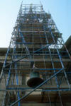 St Andrew's & St George's Church  -  September 2003  -  Removing the Bells - 8